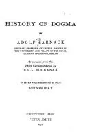 Cover of History of Dogma, Vols. 6 and 7