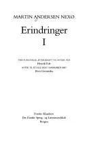 Cover of Erindringer
