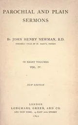 Cover of Parochial and plain sermons