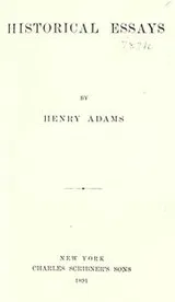 Cover of Historical essays