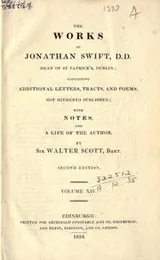 Cover of Works, containing additional letters, tracts, and poems, not hitherto published