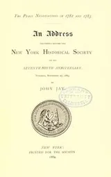 Cover of The peace negotiations of 1782 and 1783