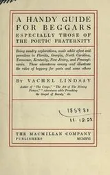 Cover of A handy guide for beggars, especially those of the poetic fraternity