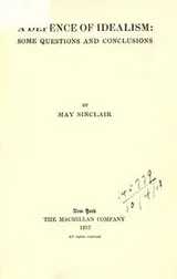 Cover of A defence of idealism