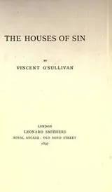 Cover of The houses of sin