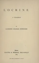 Cover of Locrine