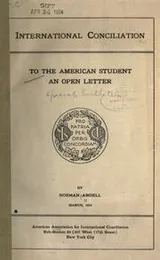 Cover of To the American student