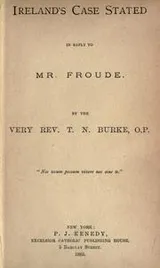 Cover of Ireland's case stated in reply to Mr. Froude