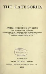 Cover of The categories