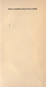 Cover of Friar Jerome's beautiful book