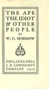 Cover of The ape, the idiot & other people