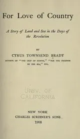 Cover of For love of country