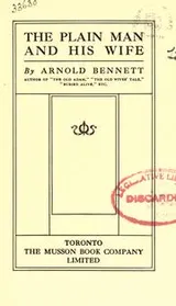 Cover of The plain man and his wife