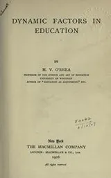 Cover of Dynamic factors in education