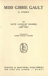 Cover of Miss Gibbie Gault