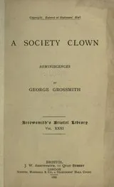 Cover of A society clown