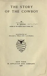Cover of The story of the cowboy