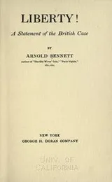 Cover of Liberty! A statement of the British case