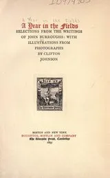 Cover of A year in the fields
