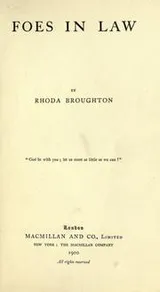 Cover of Foes in law