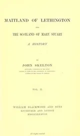 Cover of Maitland of Lethington