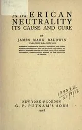Cover of American neutrality