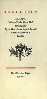 Cover of Democracy