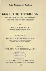 Cover of Luke the physician