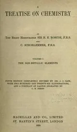 Cover of A Treatise on Chemistry