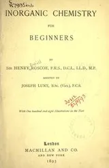 Cover of Inorganic Chemistry for Beginners