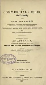 Cover of The commercial crisis, 1847-1848