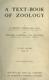 Cover of A text-book of zoology