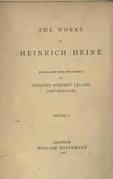 Cover of The works of Heinrich Heine