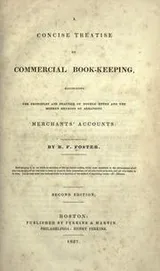 Cover of A concise treatise on commercial book-keeping