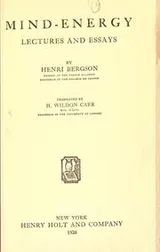 Cover of Mind-energy, lectures and essays