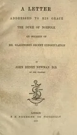 Cover of A Letter Addressed to His Grace the Duke of Norfolk