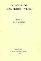 Cover of A book of Cambridge verse
