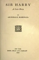 Cover of Sir Harry