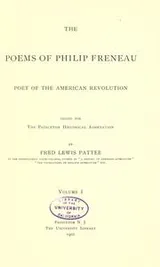 Cover of The poems of Philip Freneau