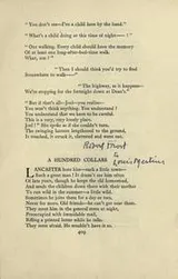 Cover of A hundred collars
