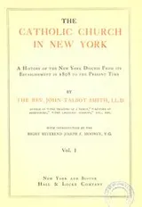 Cover of The Catholic Church in New York