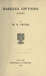 Cover of Barbara Gwynne
