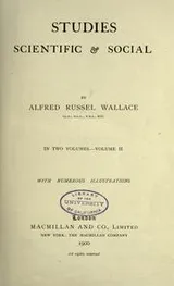 Cover of Studies scientific & social