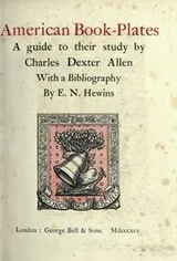 Cover of American book-plates