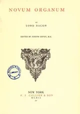 Cover of Novum organum