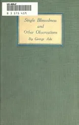 Cover of Single blessedness