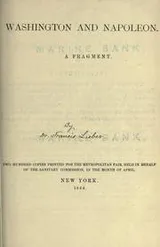 Cover of Washington and Napoleon