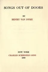 Cover of Songs out of doors
