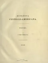 Cover of Biologia Centrali-Americana- Pisces