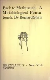 Cover of Back to Methuselah